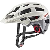 uvex finale 2.0 Tocsen, casco MTB sicuro unisex, incl. sensore di caduta Tocsen, regolazione individuale delle dimensioni, sand dark rhino matt, 52-57 cm