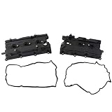 FEIDKS NEW Engine Valve Cover Set w/Gaskets Left & Right Side Fits 02-09 Altima Maxima Murano Quest