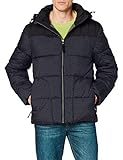 TOM TAILOR Herren Jacke Pufferjacke, 18848 - Black Minimal Design, XL