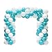 TW West Balloon Arch Column 2-in-1 Kit, Adjustable 6.6 Feet Height Stands or Arch, Reusable and Sturdy for Indoor & Outdoor Use Party Decorations