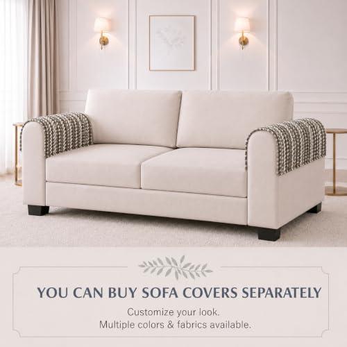 Image of STITCHNEST 'Nomad Weave Collection' Sofa Armrest Cover | Elegant Jacquard Fabric, Washable & Durable for Modern Living (18 x 22 Inches) 56