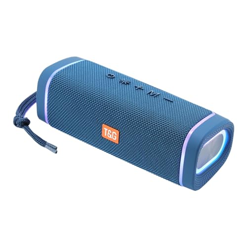 Teksome LED-Funklautsprecher, tragbarer kabelloser Lautsprecher,Wiederaufladbarer staubdichter Außenlautsprecher | Kleine Kratzfeste Lautsprecher, Tiefe Basslautsprecher mit 1200-mAh-Akku für Teksome LED-Funklautsprecher, tragbarer kabelloser Lautsprecher,Wiederaufladbarer staubdichter Außenlautsprecher | Kleine Kratzfeste Lautsprecher, Tiefe Basslautsprecher mit 1200-mAh-Akku für