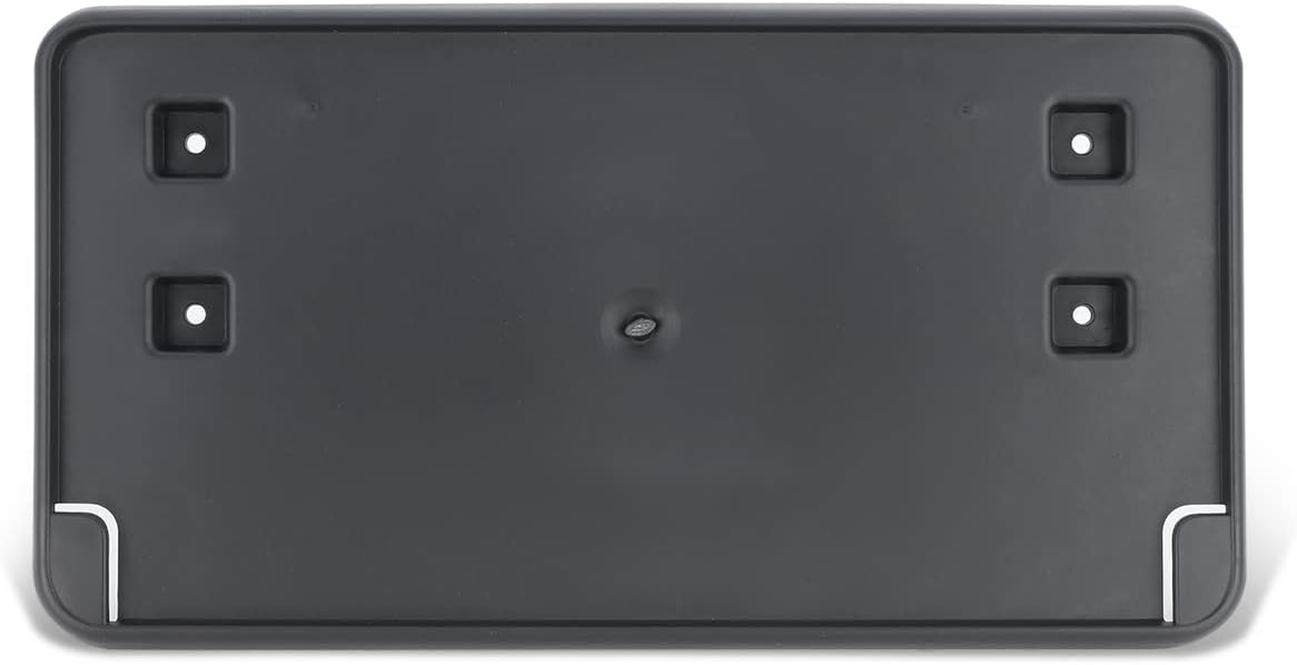 DNA MOTORING LP-CH1068155 Front License Plate Mounting Bracket Compatible with 19-21 Jeep Cherokee Without Black Wheel Flares/Accent Fender Flares