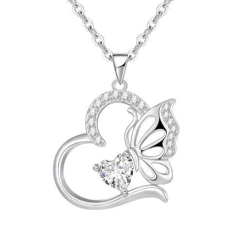 💖Materiale e Dimensioni Della Collana Ragazza: questa collana in argento realizzata in argento sterling 925, ipoallergenica, resistente all'ossidazione, senza nichel, senza piombo, senza cadmio, adatta per l'uso a lungo termine, non contiene alcun elemento allergico. Lunghezza catena: 40+5 cm; Dimensioni del pendente: 2,0 * 2,3 cm.