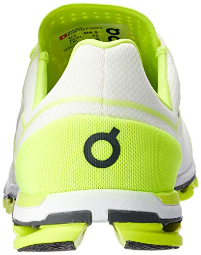 On Inc Mens Cloudflash, Neon/White,3