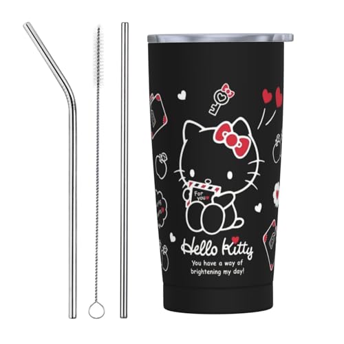 n[LeB Aj Xg[&Xg[uVt }OJbv R[q[Jbv 600ML RrjJbv ^u[ XeX ۗ ۉ ԗp Wt ^  e  lC v[g Straw Three-piece Set