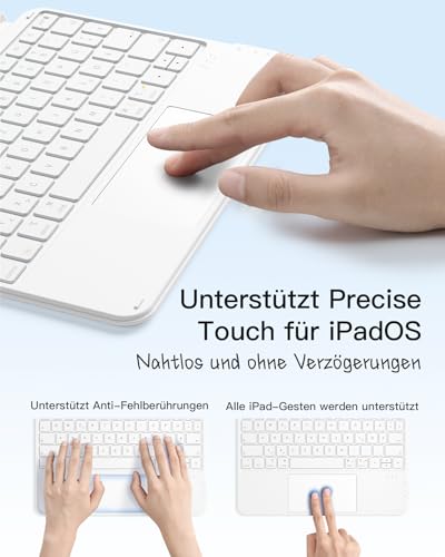 Evita golpes en tu iPad Pro 11 con la funda teclado Inateck táctil 7