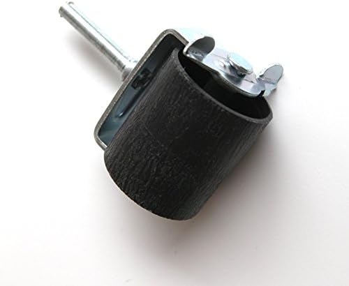 Miniatura 4 de Un juego de 4 ruedas giratorias resistentes (dos bloqueos, dos sin bloqueo) para marco de cama de metal