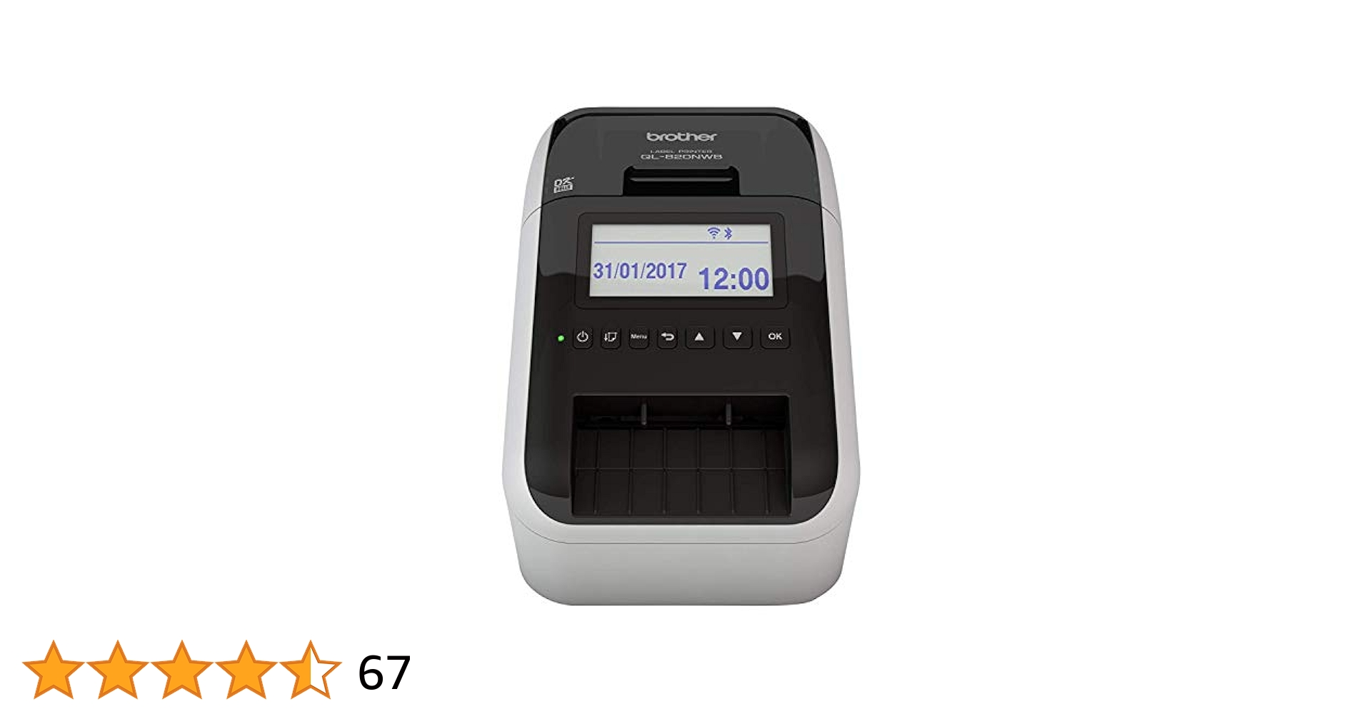 Amazon | ブラザー工業 感熱ラベルプリンター QL-820NWB【並行