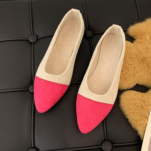 Pointed Toe Ballet Flat Women Slip On2