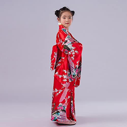 Disfraz completo kimono japonés para niñas miniatura 6