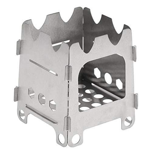 Samoii Barbecue Stainless Steel Furnace BBQ Chimney Starter Charcoal Grill Steel Rapid Quick Fire Lighter for Outdoor Camping