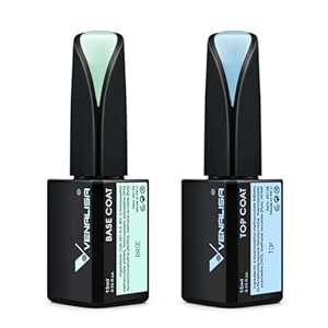 Venalisa 15ml Überlack Top Coat & Unterlack Set
