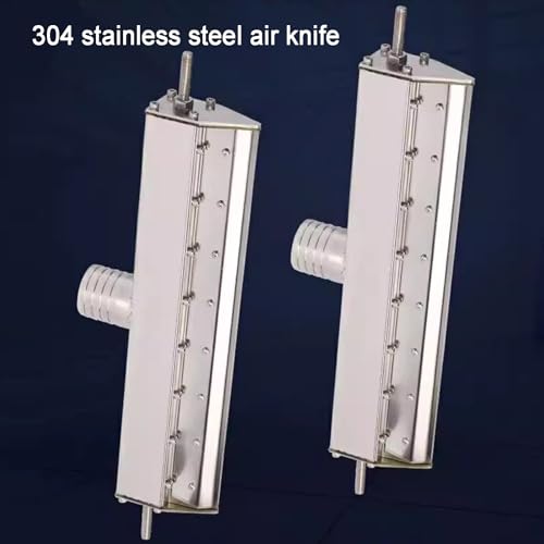 Soplador de cuchillo de aire industrial con salida ajustable, para eliminación de polvo de línea de producción, compatible con compresor de aire
