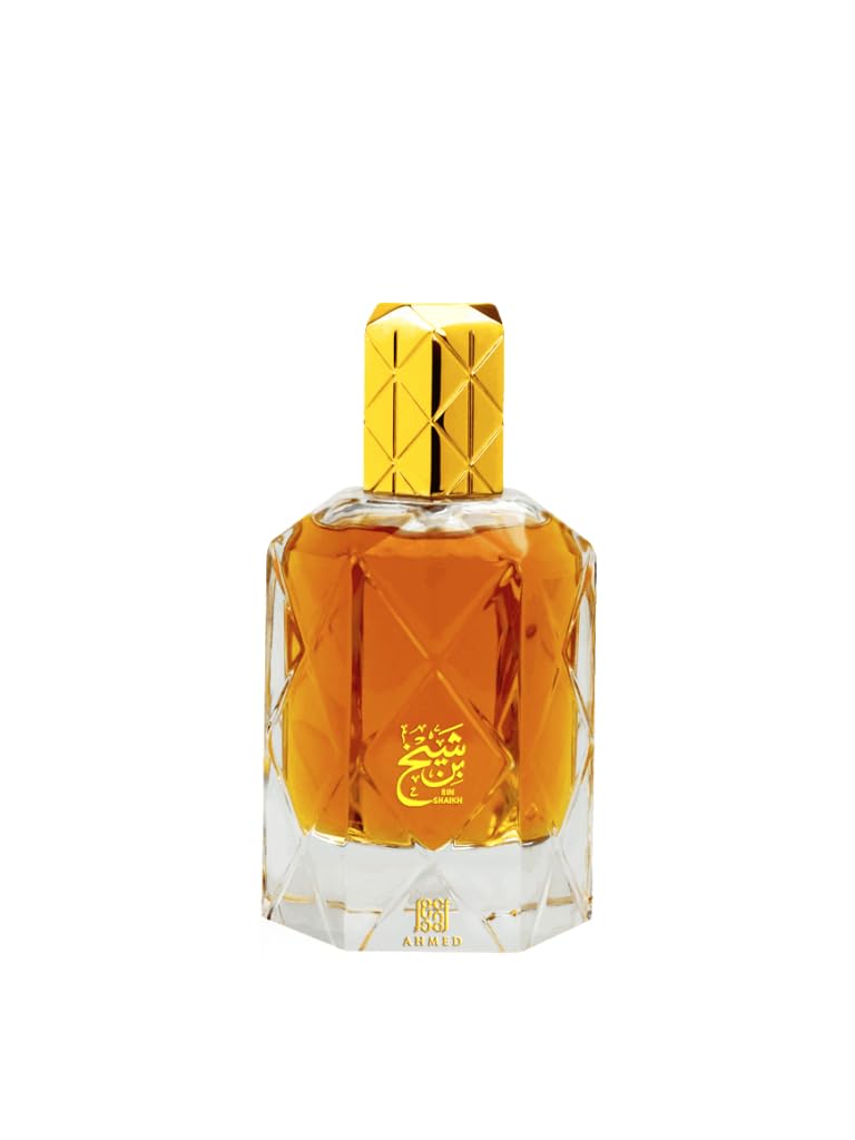 AHMED BIN SHAIKH EDP - 90 ML (Spray), Blended Unisex Oud with Intense Profile, Balsamic Floral Oud for Men and Women. by Al Maghribi Arabian Oud and Perfumes Dubai