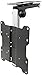 VIVO Manual Flip Down Under Cabinet Mount Folding Tilt Pitched Roof Ceiling Mounting for LCD Flat TV & Monitors 17" to 37" (MOUNT-M-FD37)