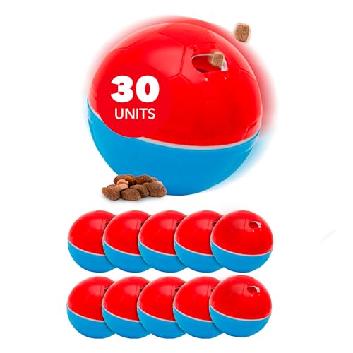 amicus Crazy Ball – 15x100g + 15x300g Treat Dispenser – Dog Toy (Red/Blue) amicus Crazy Ball – 15x100g + 15x300g Treat Dispenser – Dog Toy (Red/Blue)