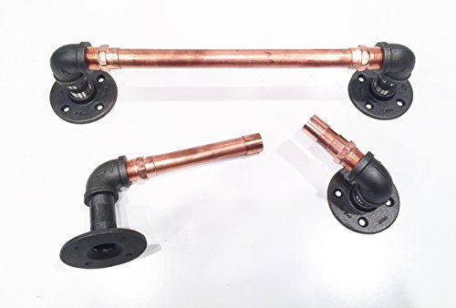 Industrial Cooper Bathroom Set 3/4