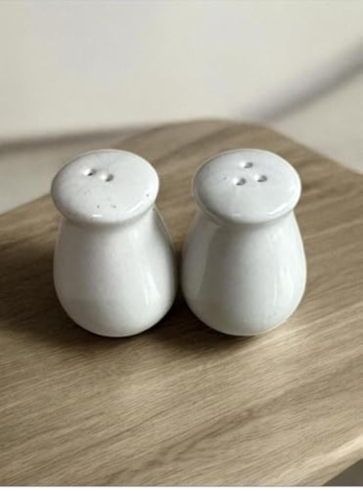 Ceramic Salt & Pepper Container Set with Italian Chef Decor