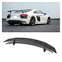 V-förmiger Carbonfaser-Bodykit, Frontlippe, Heckdiffusor, Spoiler, kompatibel mit Audi R8 V8 2016–2020, professionelles Auto-Drehen(Tail)