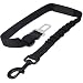 Mudder Pet Dog Seat Belt Leash Adjustable Cat Safety Leads Vehicle Car Seatbelt Harness with Elastic Nylon Bungee Buffer for Shock Attenuation