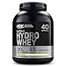 Price comparison product image Optimum Nutrition Platinum Hydro Whey, Hydrolysed Whey Protein Isolate Powder with Essential Amino Acids, Glutamine and BCAA, Vanilla Bean Flavour, 40 Servings, 1.6 kg