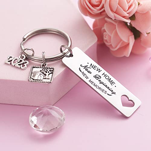 2022 Housewarming Geschenken Sleutelhanger Nieuw Thuis Nieuw Avontuur Nieuw Thuis Cadeautips - Image 6