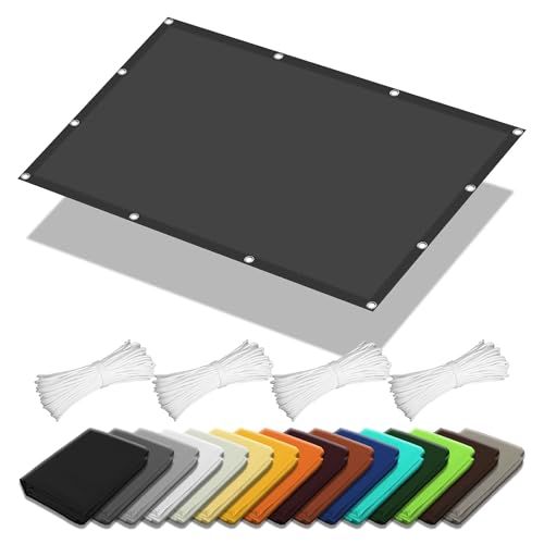 Filet d'ombrage rectangle 6x6 protégeant à 98% des UV pour terrasse