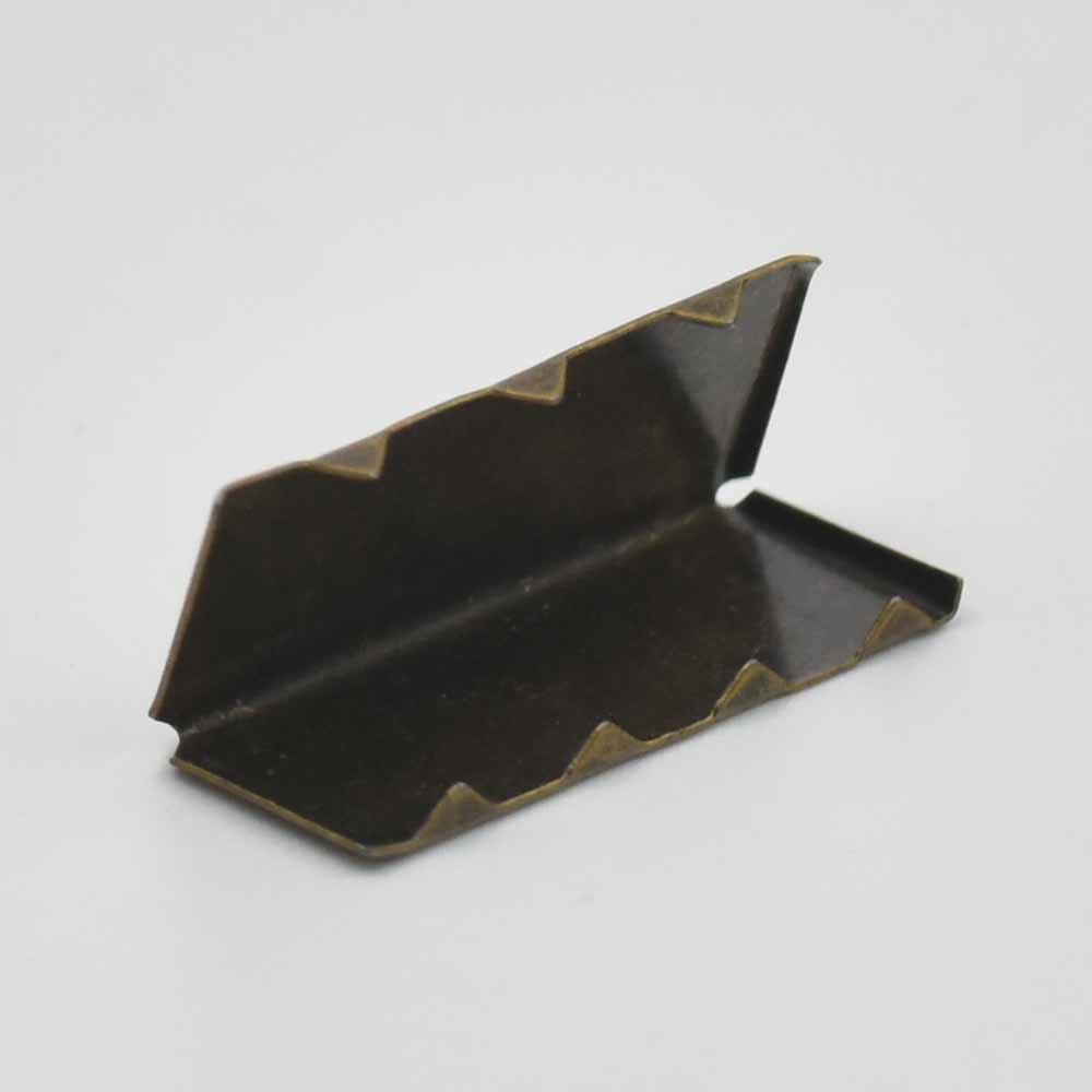 Micoshop Unisex Bronze 1" 25Mm Belt End Tip Buckle For Cotton Webbing Tag Bag Nickle Gold Nickle-Black