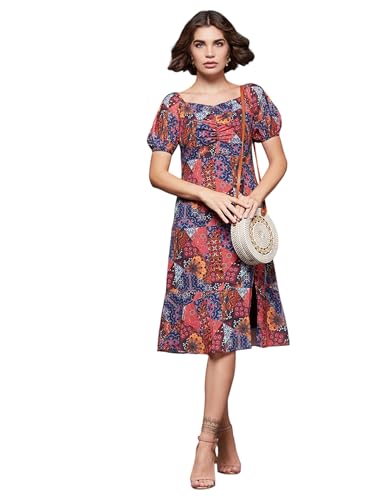 Image of Miss Chase Women's Sleeveless Collared Bodycon Above-Knee Polyester Dress