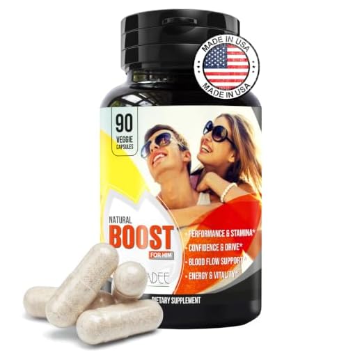 Natural Boost Enhancing Pills - Increase 2" in 60 Days with Our Enlargement Muscle Formula, Promotes Size, Strength, Energy, Stamina, Last Longer Performance Booster, 90 Veg Capsules