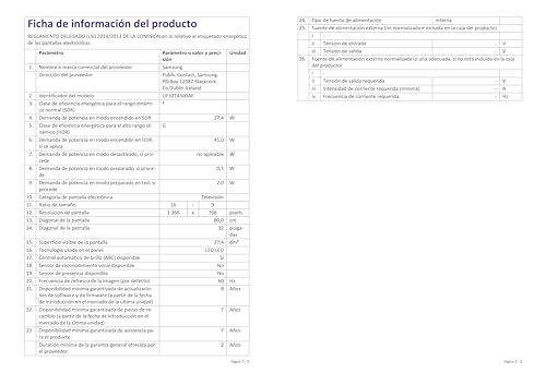 Samsung UE32T4300A Téléviseur LED 32 Pouces
