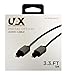 UAX SLTOSLINK1M / SL-TOSLINK-1M / SL-TOSLINK-1M 3 ft. Optical Cable