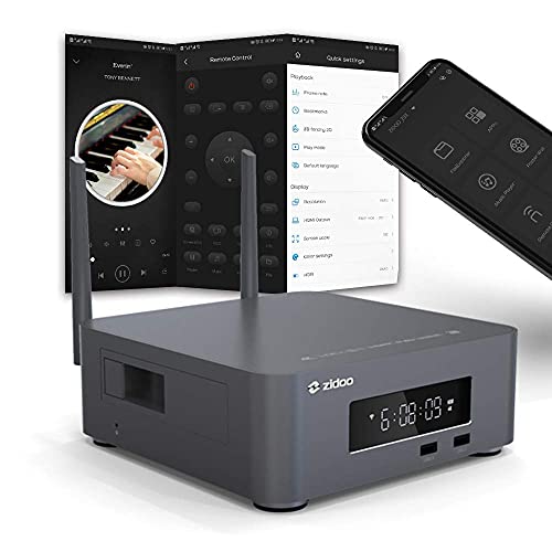 Zidoo Z10Pro 4K Media Player, With Realtek 1619Dr 2G+32G, Hdr10+ Set Top Box, 4K Hdr Android 9.0 Tv Box, Support Ethernet Wifi, Nas With Hdd Bay Up To 14Tb #TOP4