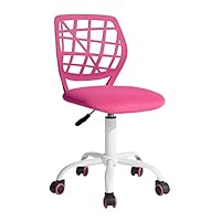 FurnitureR Writing Task Chair Ergonomic Kids Teens Boys Girls Study Chair - Adjustable Height Swivel Computer Laptop Desk Chair for Home,Office,Study Room