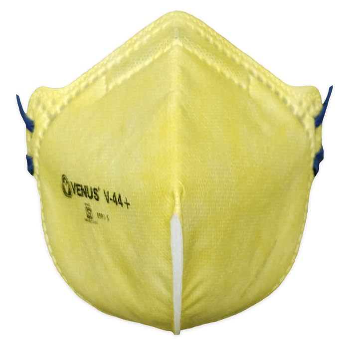 VENUS V-44+ FFP1S Unisex Anti Pollution with Head Loop fitting, Fold Flat Face Mask Yellow ISI Approved, Protection Sub-Micron Particles Fine Dust Composed of Multiple Layers Micro Filters(Pack of 50) (B0CQ4FQWXF) Amazon Price History, Amazon Price Tracker