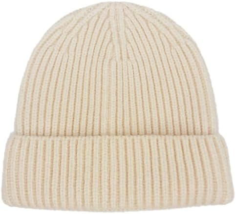 Toddler Beanie Baby Hat Boys Girls Beanies, Wool Cuffed Warm Infa...