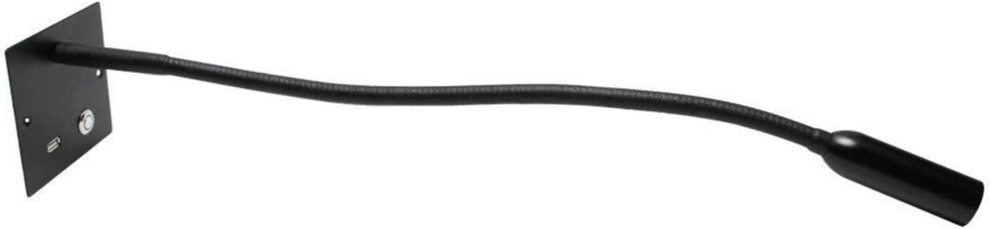 Hotel Bedside Reading lamp USB Charging Port Hose Wall lamp Touch dimmable Hose lamp(Honest)