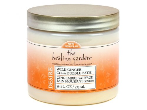 The Healing Garden Wild Ginger Cream Bubble Bath 16 oz (2 Pack)