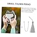BESPORTBLE 1Set Professional Kalimba Tremolo Chain Tone Thumb Piano Accessory Durable Easy to Install for Musicians and Beginners Enhances Tremolo and Decorates Your