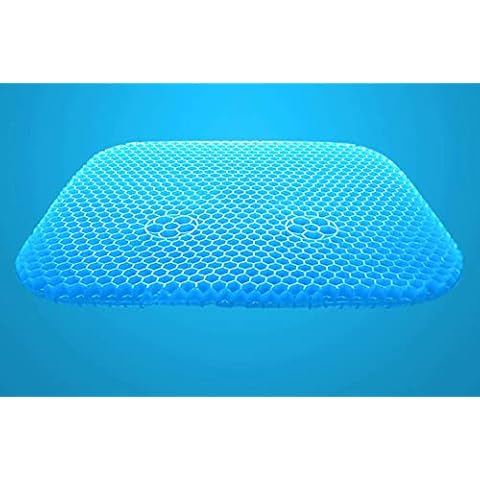 Summer Cool Gel Seat Cushions cooling pad soft mat for Office Chair and Car Seat Cushion,Gel Seat Cushion for Home Chair,Wheel chair,Computer Chair,Desk Chair,Truck seat,car seats (style-B-1pcs) Cover