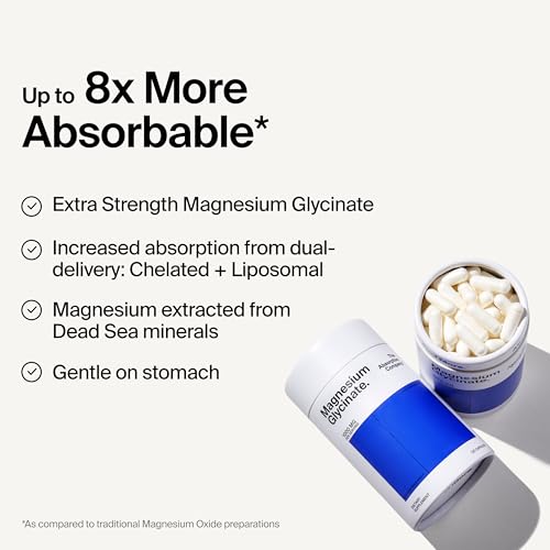 The Absorption Company Magnesium Glycinate 1000mg - 120 Liposomal Capsules - Image 3
