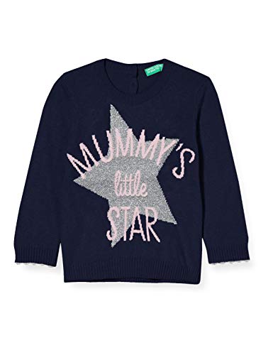 Maglia Benetton pull fille manches longues vêtement chaud hiver