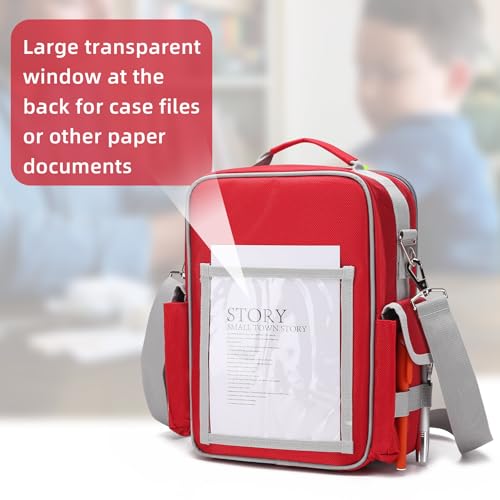 Image of First Aid Bag Empty Medical Bag First Responder Bag with Detachable Emt Bag Medical Bag for Home Nursing Student Therapist