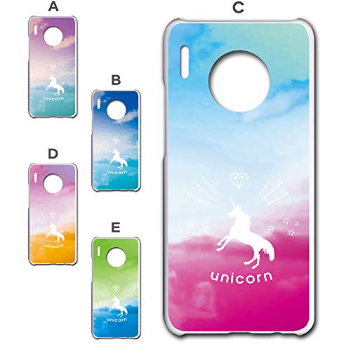 Mate30 �X�}�z�P�[�X �J�o�[ ���j�R�[�� Unicorn[�f�U�C��C] TK-572C ���C�g �T�[�e�B
