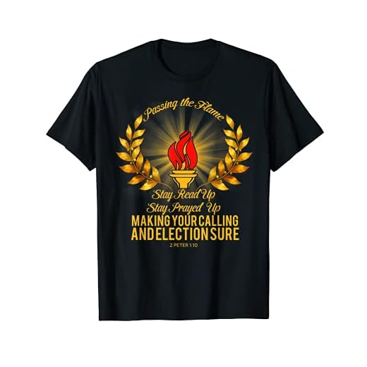 Passing the Flame Stay Read Up Bleiben Sie gebetet T-Shirt