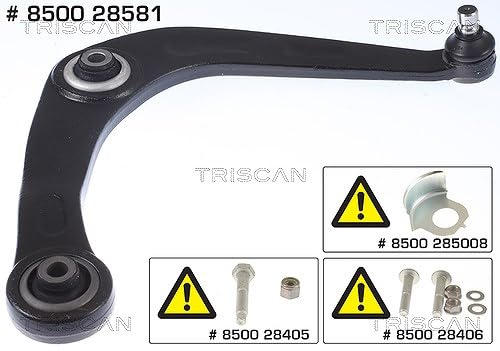 Triangle PEUGEOT 206 TRISCAN pour corriger le jeu de direction et le claquement