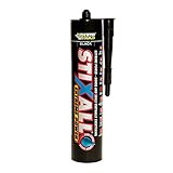 Everbuild STIXBK Stixall Ultimate Power Cartridge 290 ml - Black by Everbuild