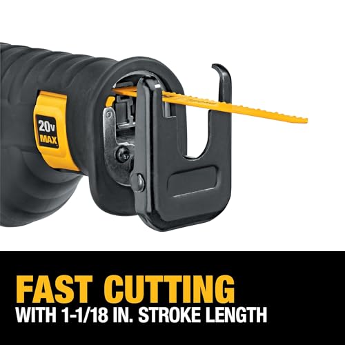 DEWALT 20V MAX* Cordless Reciprocating Saw, Battery and Charger Included (DCS380P1) thumbnail 5