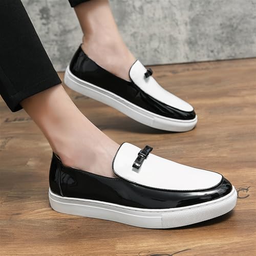 Dress Shoes for Men Men's Leather Loafers with Tassels Slip-On Formal Dress Shoes for Office, Wedding, and Casual Wear4